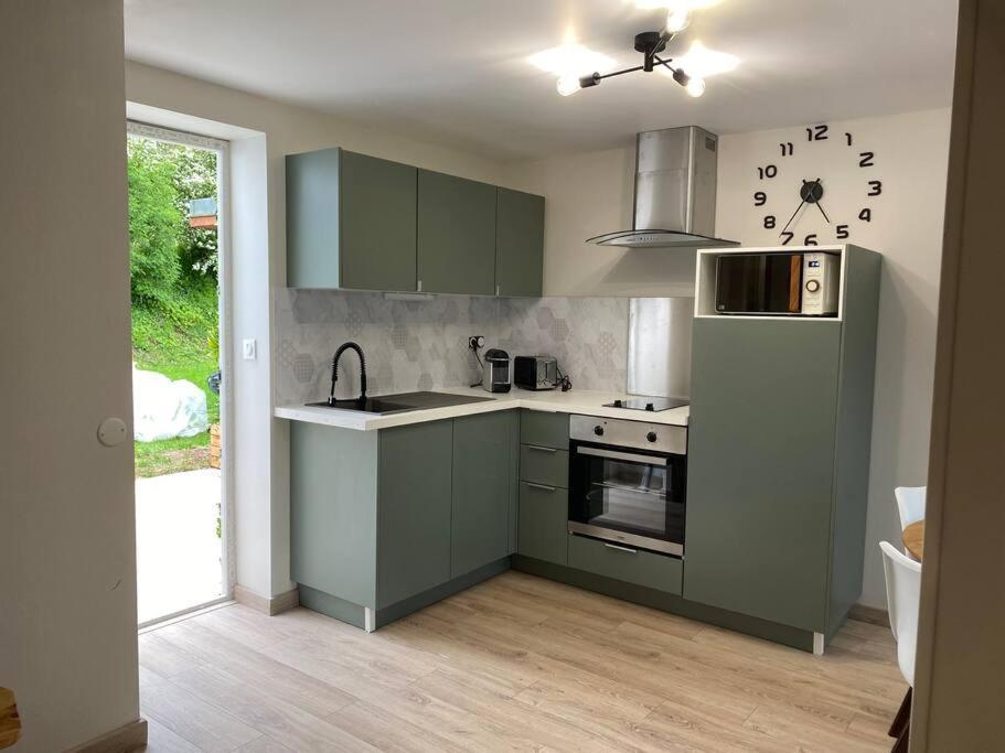Apartmán Le Nid Du Cygne Houlle Exteriér fotografie